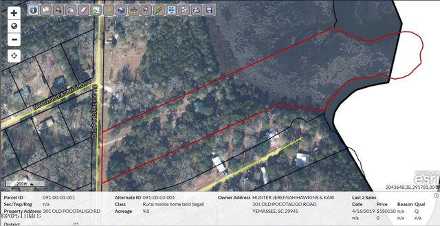 301 Old Pocotaligo Road, Yemassee, SC 29945
