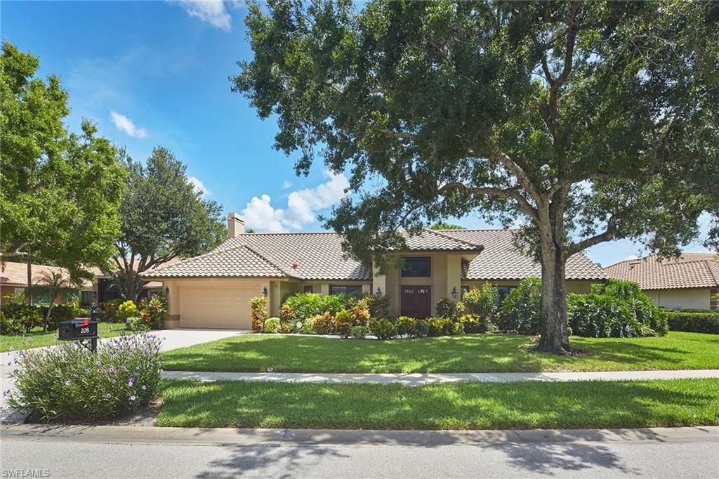 208 Silverado DR, NAPLES, FL 34119 — exterior