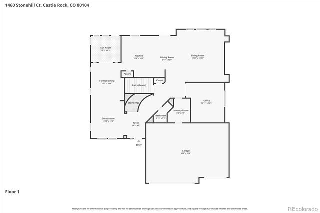 1460 Stonehill Court, Castle Rock, CO 80104