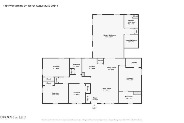 1454 Waccamaw Drive, North Augusta, SC 29841