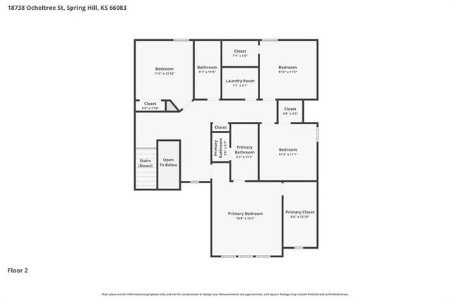 18738 Ocheltree Street, Spring Hill, KS 66083