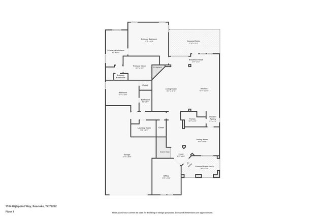1104 Highpoint Way, Roanoke, TX 76262