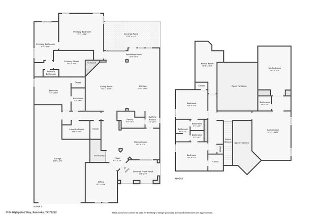 1104 Highpoint Way, Roanoke, TX 76262