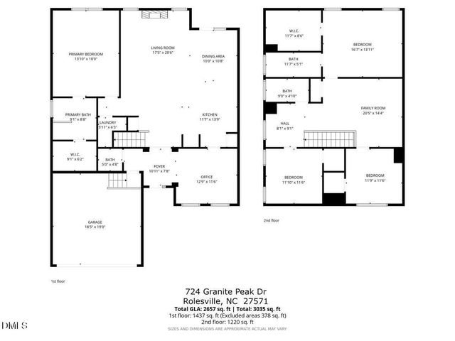 724 Granite Peak Drive, Rolesville, NC 27571