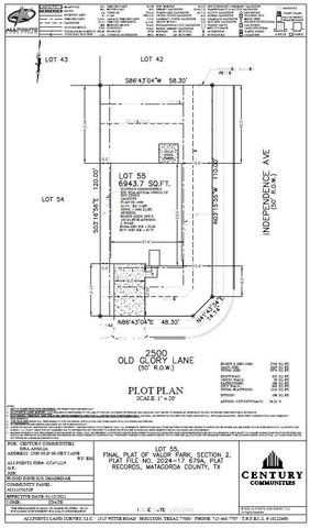 2500 Old Glory Lane, Bay City, TX 77414
