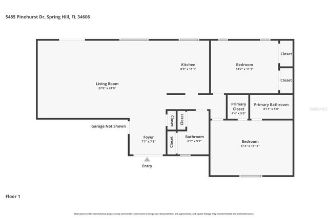 5485 PINEHURST DRIVE, Spring Hill, FL 34606