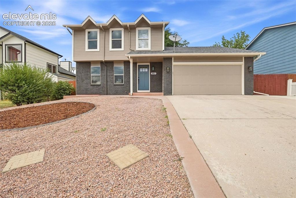 960 Crandall Drive, Colorado Springs, CO 80911 — exterior