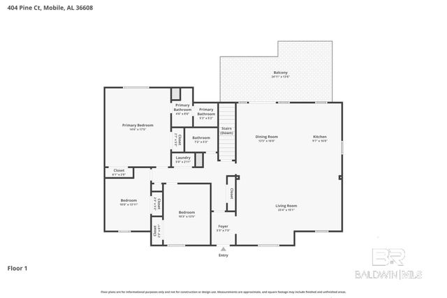404 Pine Court, Mobile, AL 36608