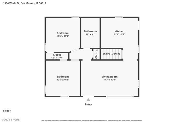 1334 Wade Street, Des Moines, IA 50315
