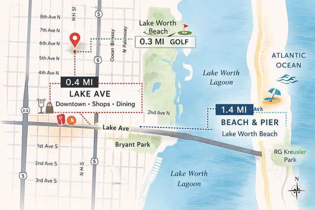 509 6th Avenue N 3b, Lake Worth Beach, FL 33460