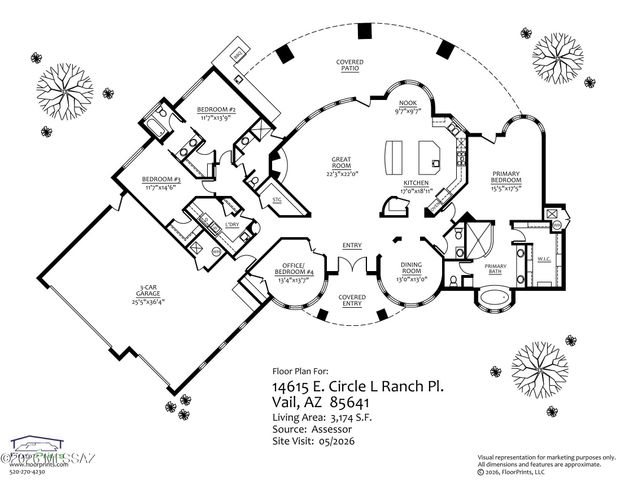 14615 E Circle L Ranch Place, Vail, AZ 85641