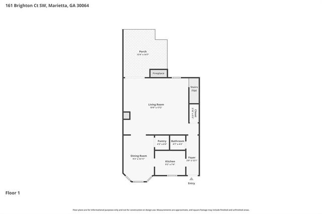 161 Brighton Court SW 3, Marietta, GA 30064