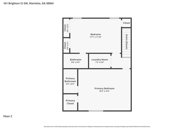 161 Brighton Court SW 3, Marietta, GA 30064