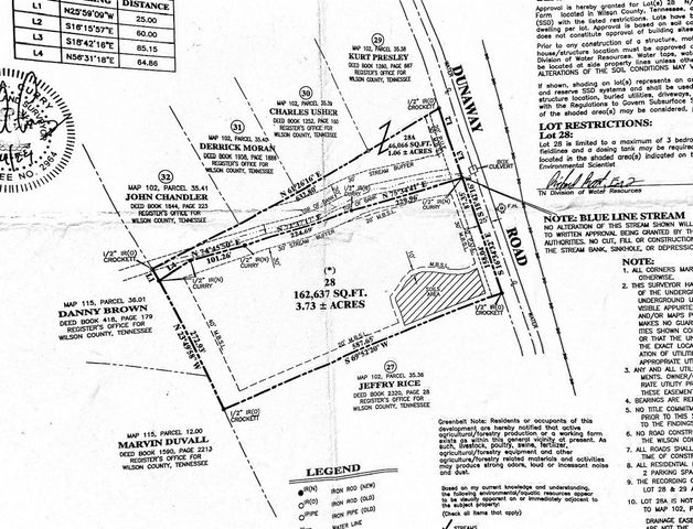 0 Dunaway Road, Lebanon, TN 37090