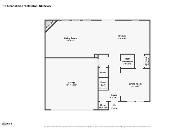 13 Fernhall Street, Franklinton, NC 27525