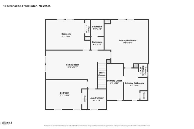 13 Fernhall Street, Franklinton, NC 27525