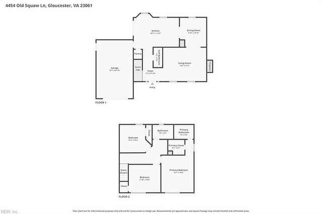 4454 Old Squaw LN, Gloucester, VA 23061