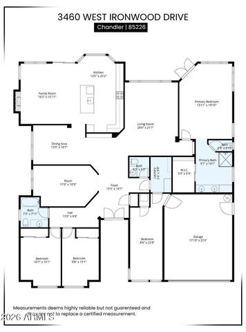 3460 W IRONWOOD Drive, Chandler, AZ 85226
