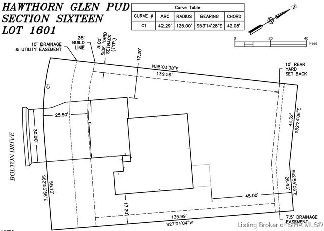 5021 Bolton Drive LOT 1601, Charlestown, IN 47111