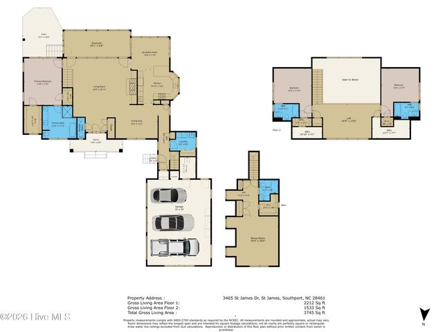 3465 St James Drive SE, Southport, NC 28461