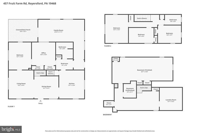 457 FRUIT FARM RD, Royersford, PA 19468