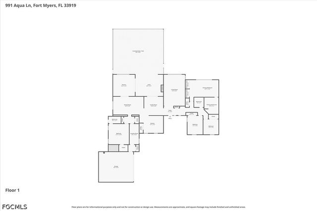 991 Aqua LN, Fort Myers, FL 33919