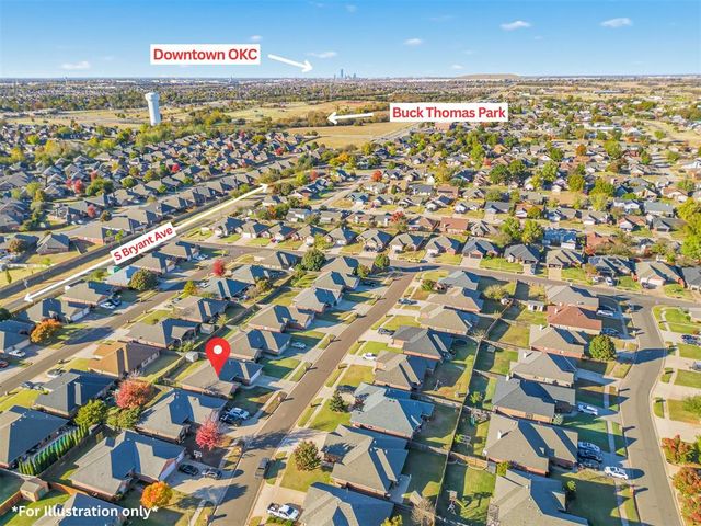 609 Madeline Lane, Moore, OK 73160