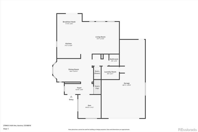 27046 E Irish Avenue, Aurora, CO 80016