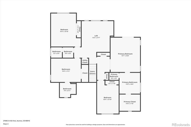 27046 E Irish Avenue, Aurora, CO 80016