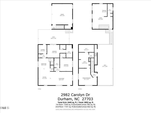 2982 Carolyn Drive, Durham, NC 27703