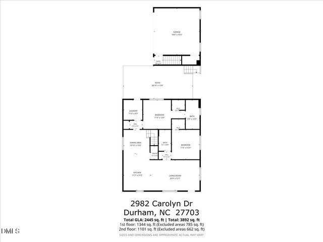 2982 Carolyn Drive, Durham, NC 27703