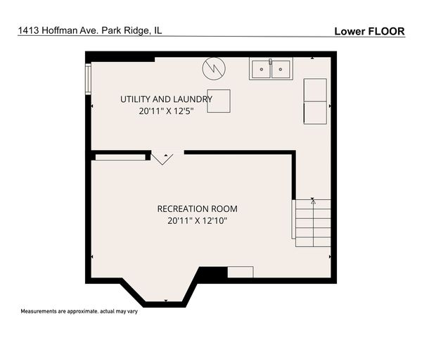 1413 Hoffman Avenue, Park Ridge, IL 60068