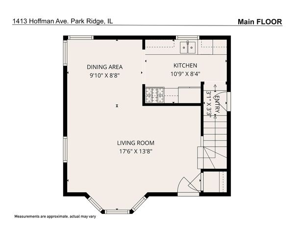 1413 Hoffman Avenue, Park Ridge, IL 60068