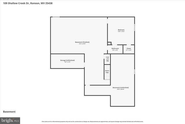 109 SHALLOW CREEK DR, Ranson, WV 25438