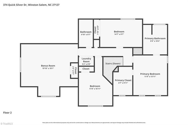 374 Quick Silver Drive, Winston-salem, NC 27127