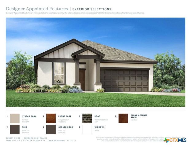 815 Blue Cloud Way, New Braunfels, TX 78130