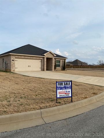 1198 Bullrush Circle, Calera, OK 74730