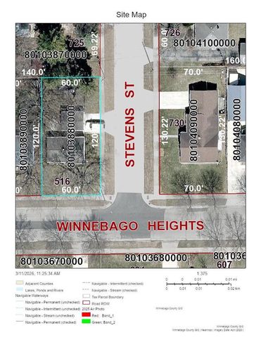 516 WINNEBAGO HEIGHTS, Neenah, WI 54956