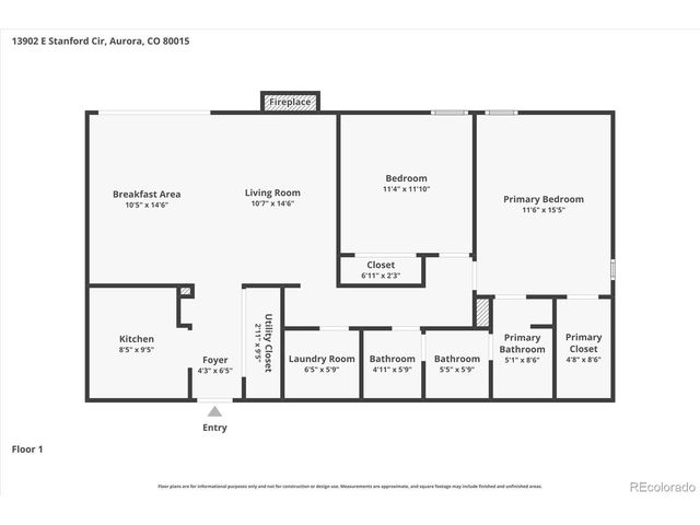 13902 E Stanford Cir A06, Aurora, CO 80015