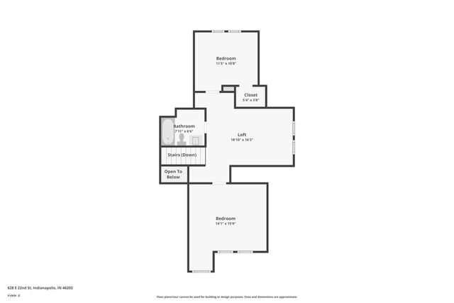 628 E 22nd Street, Indianapolis, IN 46202