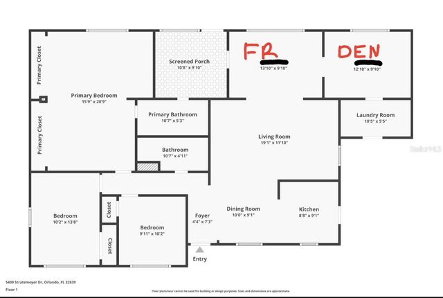 5409 STRATEMEYER DRIVE, Orlando, FL 32839