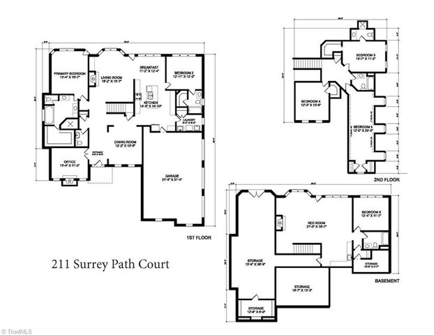 211 Surrey Path Court, Winston-salem, NC 27104
