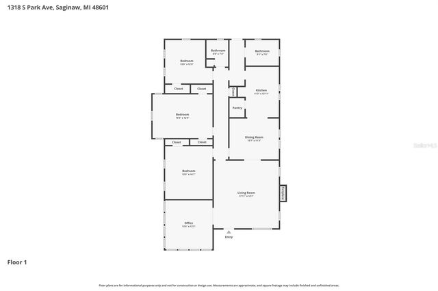 1318 S PARK AVENUE, Sanford, FL 32771