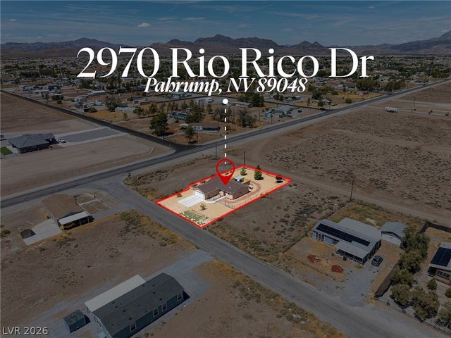 2970 Rio Rico Drive, Pahrump, NV 89048