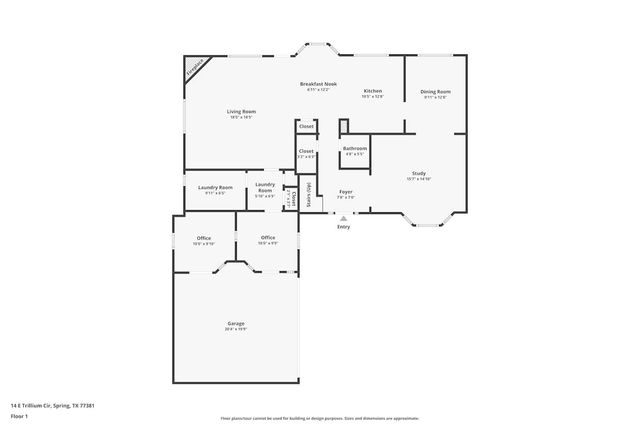 14 E Trillium Circle, The Woodlands, TX 77381