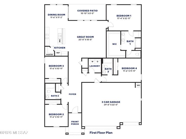 9946 N Blue Hibiscus Drive, Marana, AZ 85653