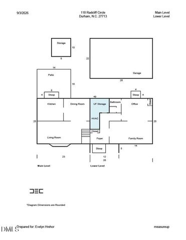 118 Radcliff Circle, Durham, NC 27713