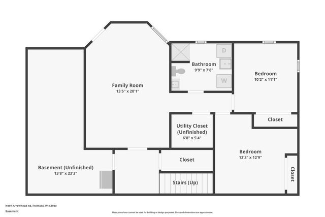 N197 ARROWHEAD ROAD, Fremont, WI 54940