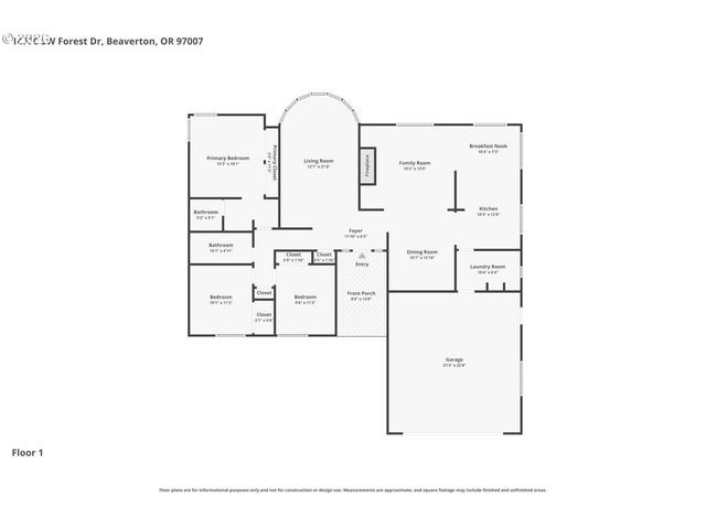 14770 Sw FOREST Dr, Beaverton, OR 97007