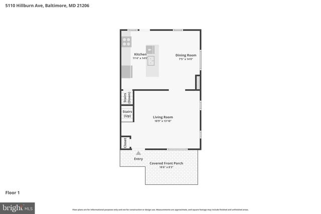 5110 HILLBURN AVE, Baltimore, MD 21206